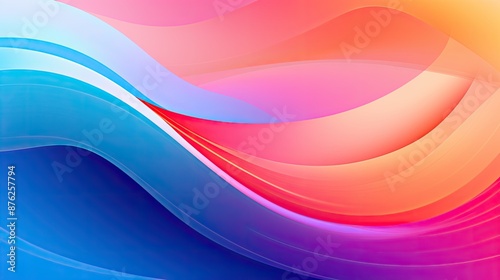 Abstract background with vibrant, flowing colors.