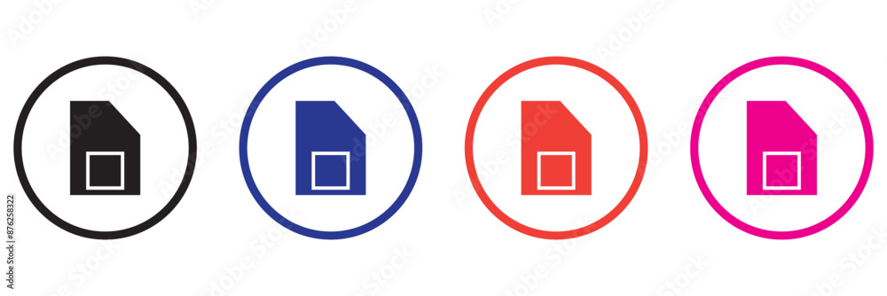 Sim card icon vector illustration. dual sim card sign and symbol Sim card icon vector illustration. dual sim card sign and symbol