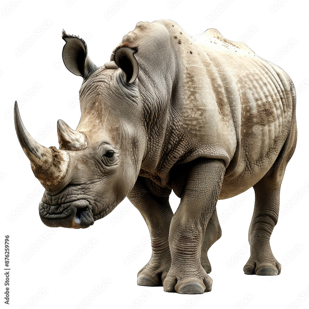 Fototapeta premium Animal isolated on white background