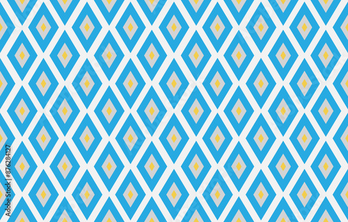 Abstract seamless patterns, geometric patterns, and batik patterns are designed for use in interior, wallpaper, fabric, curtain, carpet, clothing, Batik, satin, background, and Embroidery style.
