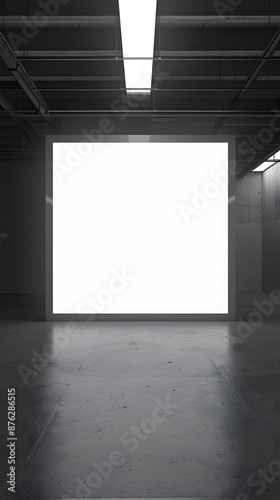 Wallpaper Mural empty white screen Torontodigital.ca