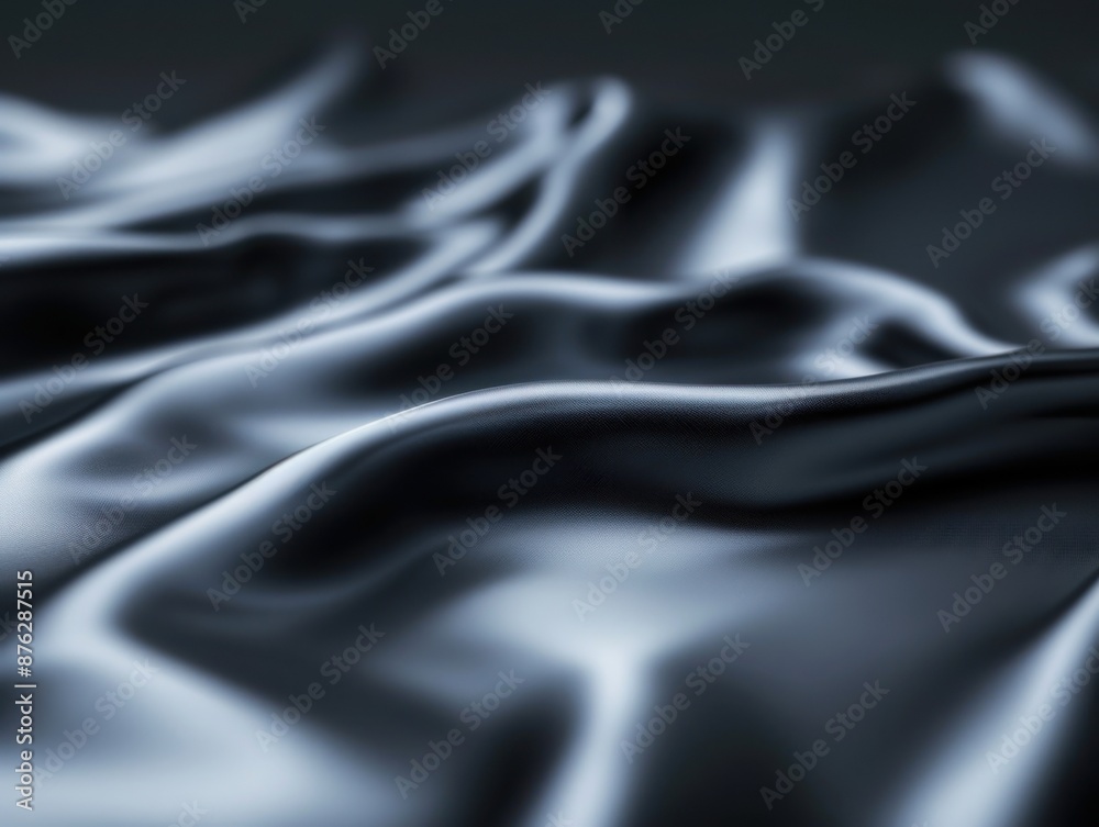 Obraz premium Sleek minimal business presentation, selective focus, surreal, overlay, dark background backdrop