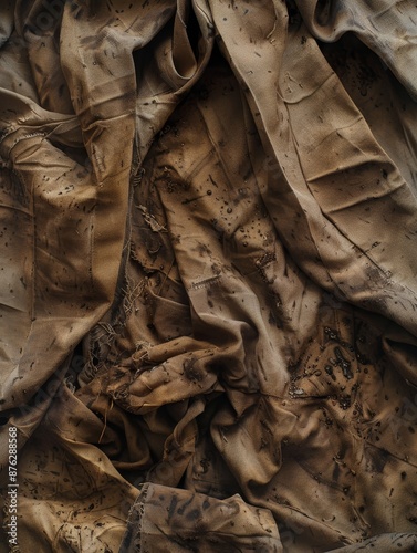 Wallpaper Mural White cloth that is stained with oil and dirt
 Torontodigital.ca