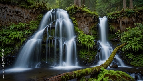 waterfall in the forest