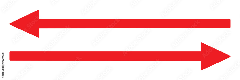 Long arrows icon set. Vector set of trendy long arrows left and right in flat style. Black arrows vector illustration. Icons isolated. Straight long right vector arrow icon. Replaceable vector design Long arrows icon set. Vector set of trendy long arrows left and right in flat style. Black arrows vector illustration. Icons isolated. Straight long right vector arrow icon. Replaceable vector design