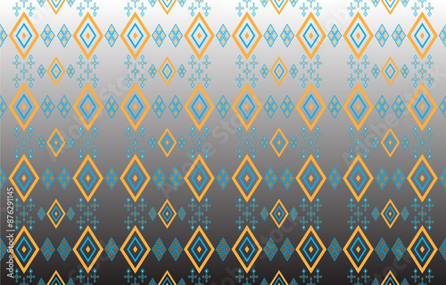 Abstract seamless patterns, geometric patterns, and batik patterns are designed for use in interior, wallpaper, fabric, curtain, carpet, clothing, Batik, satin, background, and Embroidery style.
