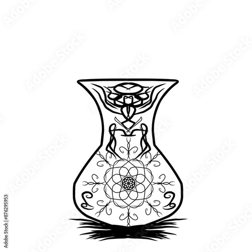 vase with flowers