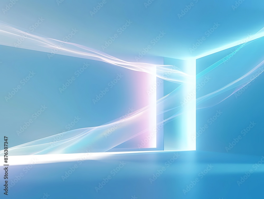 Abstract light blue wave minimal background Abstract light blue wave minimal background