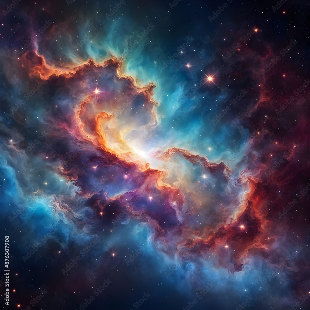 Naklejka premium life of space