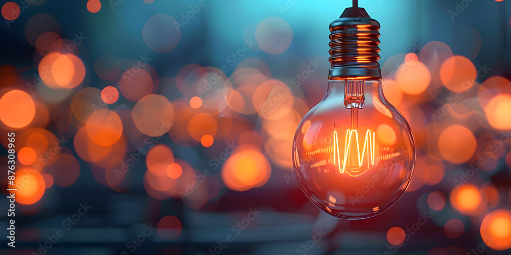 Illuminated light bulb symbolizing innovative ideas and solutions in a modern business environment. Bright light representing inspiration and creativity within a professional office setting. Illuminated light bulb symbolizing innovative ideas and solutions in a modern business environment. Bright light representing inspiration and creativity within a professional office setting.