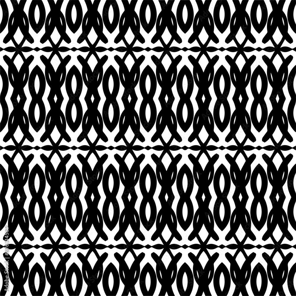 White background with black pattern. Seamless texture for fashion, textile design, on wall paper, wrapping paper, fabrics and home decor. Simple repeat pattern. White background with black pattern. Seamless texture for fashion, textile design, on wall paper, wrapping paper, fabrics and home decor. Simple repeat pattern.