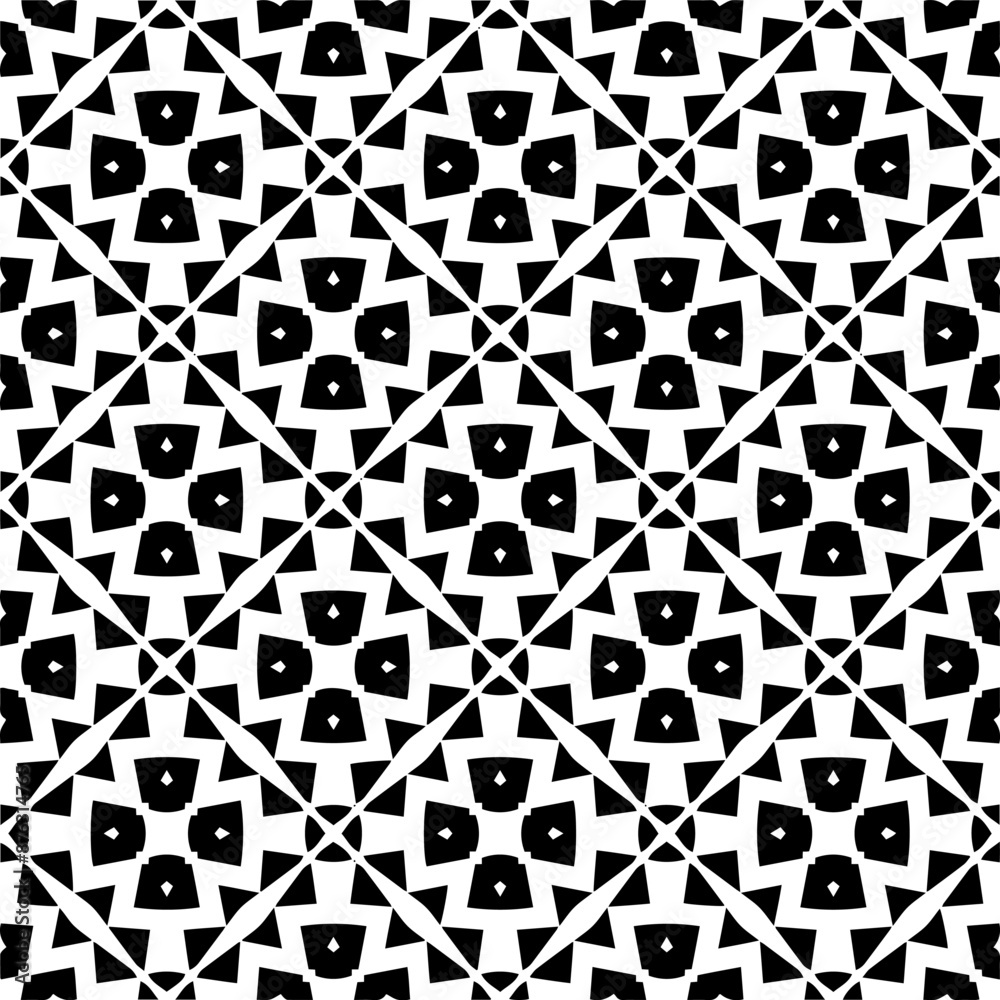 White background with black pattern. Seamless texture for fashion, textile design, on wall paper, wrapping paper, fabrics and home decor. Simple repeat pattern. White background with black pattern. Seamless texture for fashion, textile design, on wall paper, wrapping paper, fabrics and home decor. Simple repeat pattern.