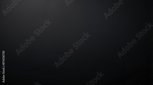 Abstract black gradient background, empty dark texture wallpaper black color studio room background. ai