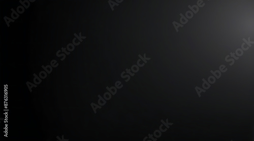 Abstract black gradient background, empty dark texture wallpaper black color studio room background. ai