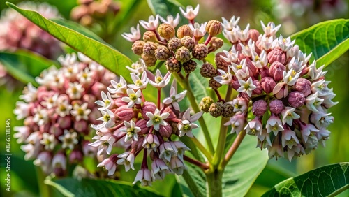 Asclepias syriaca,  common milkweed, silkweed. photo