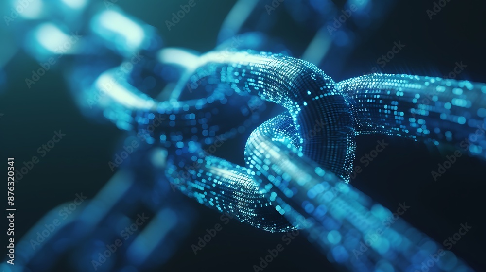 Cryptocurrency blockchain background 8K Cryptocurrency blockchain background 8K