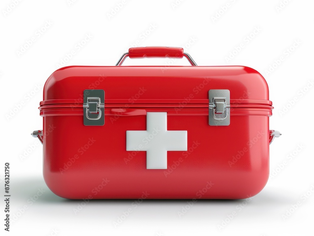 Red First Aid Kit Red First Aid Kit