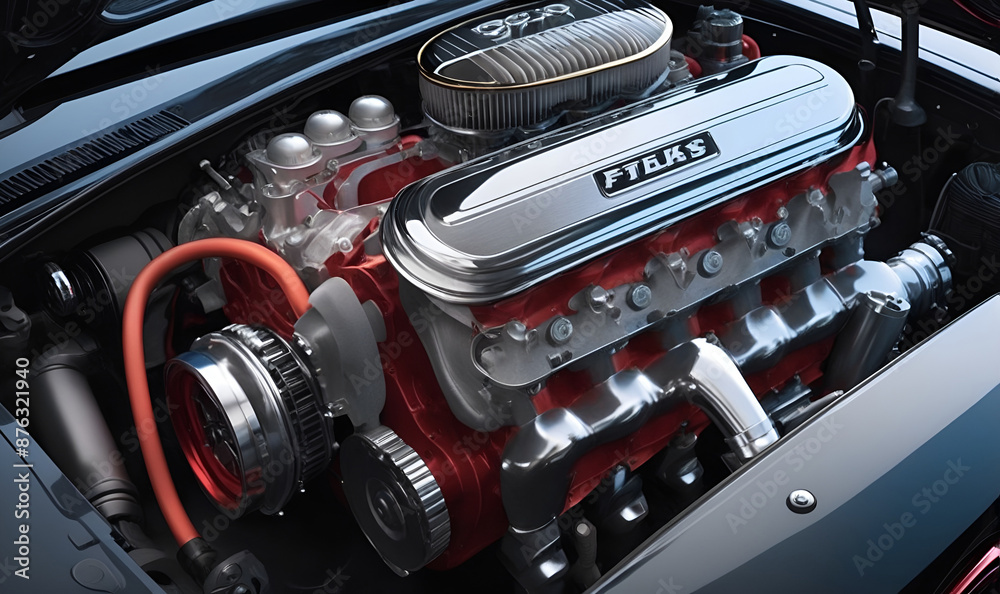 Internal combustion engine from an automobile Internal combustion engine from an automobile