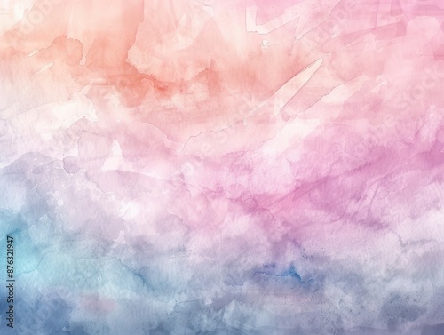 Abstract watercolor background with pastel shades, copy space, soft colors, artistic texture, elegant design, minimalistic backdrop, gradient hues, creative canvas