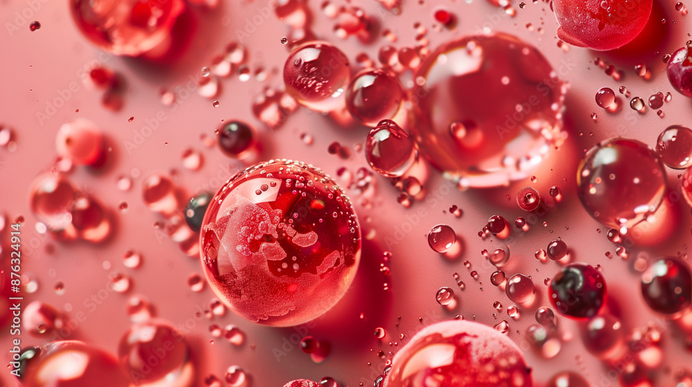 water drops on red background water drops on red background