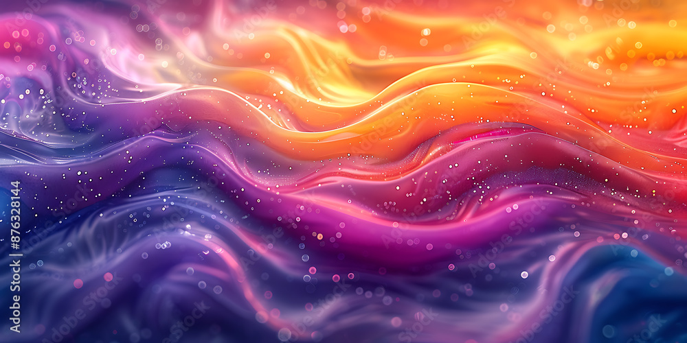 Neon Odyssey: Vibrant Abstract Digital Art Neon Odyssey: Vibrant Abstract Digital Art