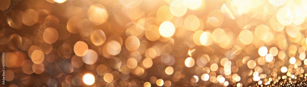 A close-up of golden hues with a gentle blur and sparkling bokeh effect, ideal for festive and celebratory themes A close-up of golden hues with a gentle blur and sparkling bokeh effect, ideal for festive and celebratory themes