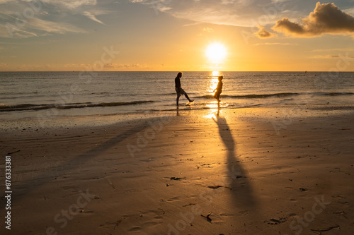 couple at sunset