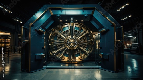 a large metal piece of metal has the word  engine  on it.