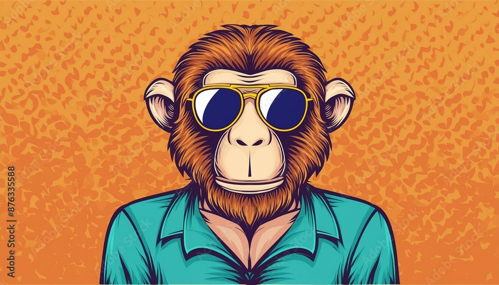 portrait of a monkey portrait of a monkey