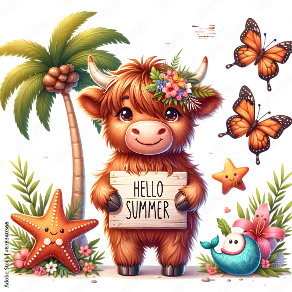 Cartoon Animal Characters in Fun Seasonal Scenes Cartoon Animal Characters in Fun Seasonal Scenes