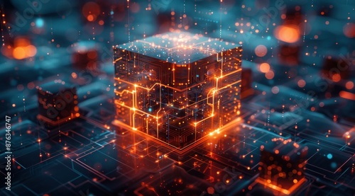 Digital Cube: A Representation of Technological Advancement