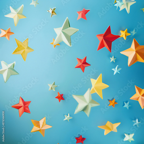 seamless background with stars