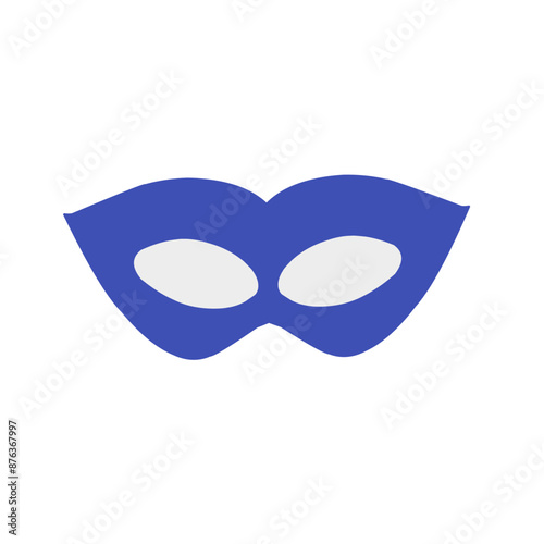 Simple icons of masquerade