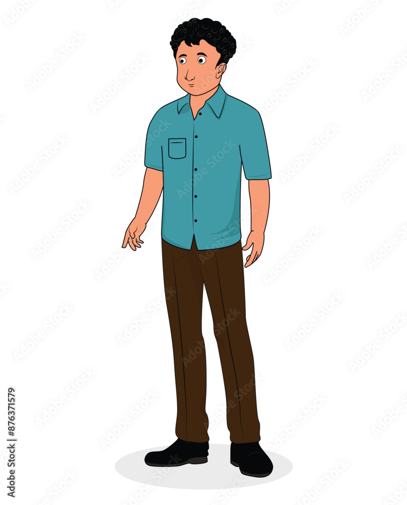 Indian young boy cartoon character design for 2d animation Indian young boy cartoon character design for 2d animation