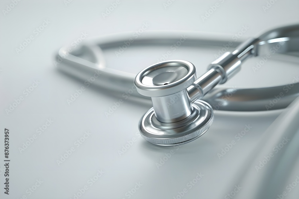 Close up of a stethoscope Close up of a stethoscope