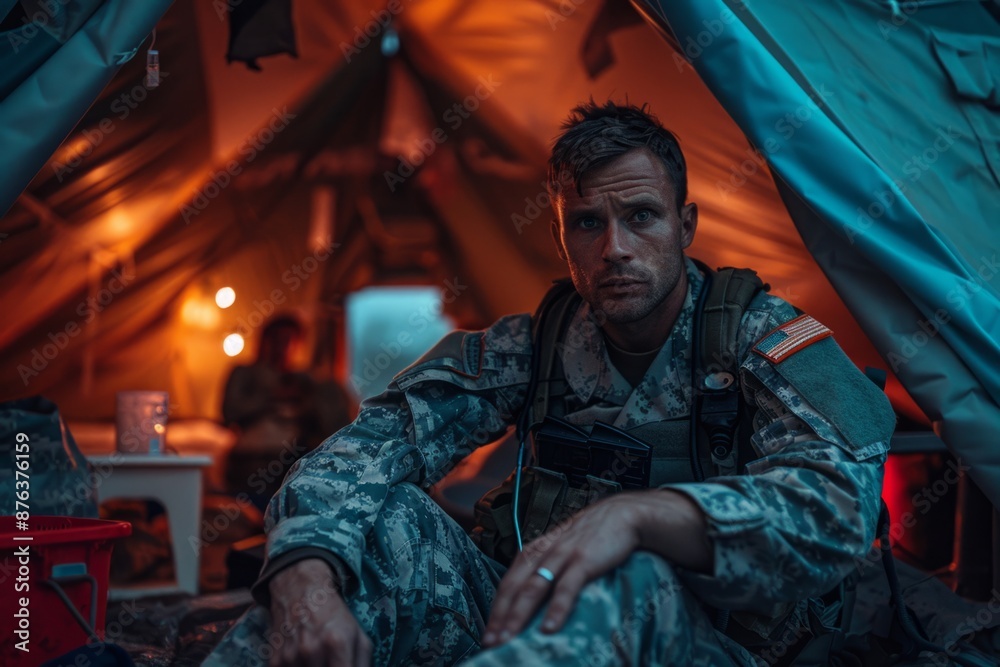 surgeon performs an operation in a military hospital surgeon performs an operation in a military hospital