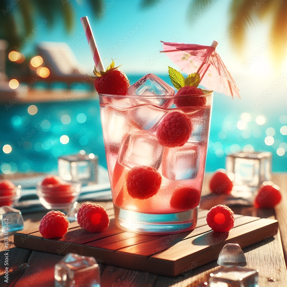 cocktail on the beach