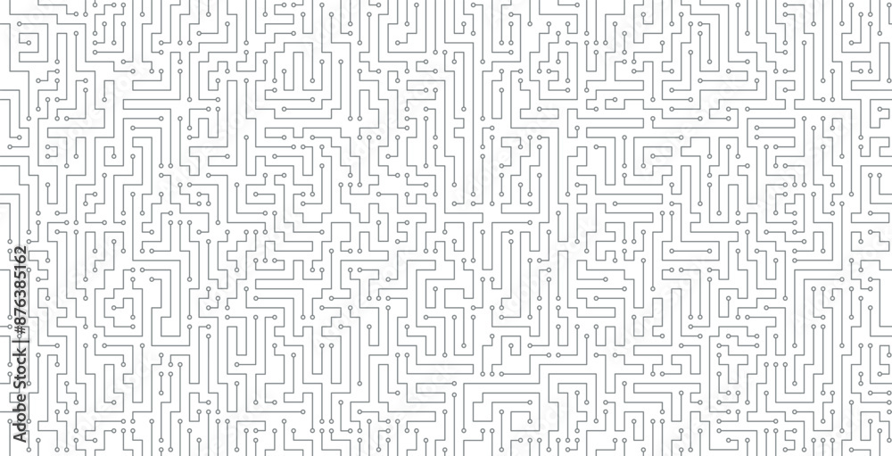 Seamless circuit board and technology background. Seamless circuit board and technology background.