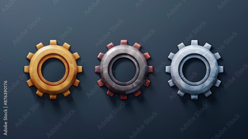 Cogwheel illustration. Beautiful cog concept Cogwheel illustration. Beautiful cog concept