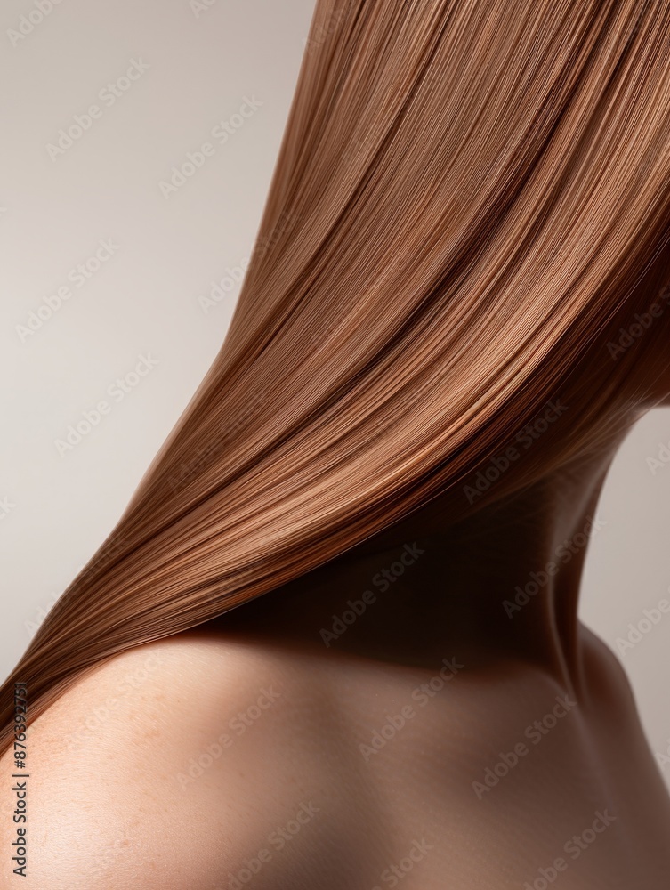 Naklejka premium Hairline elixir hydrator, realistic, high key, bright tones