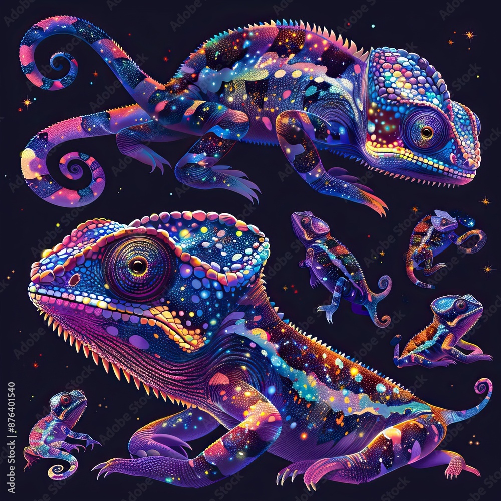 Fototapeta premium background with dragon