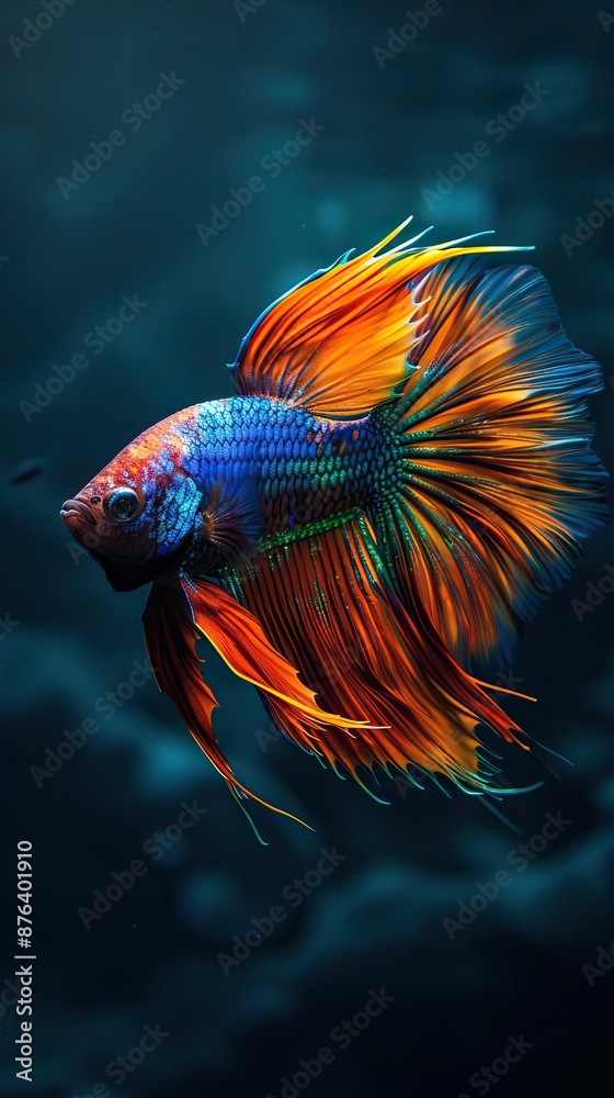 neon-colored fish neon-colored fish
