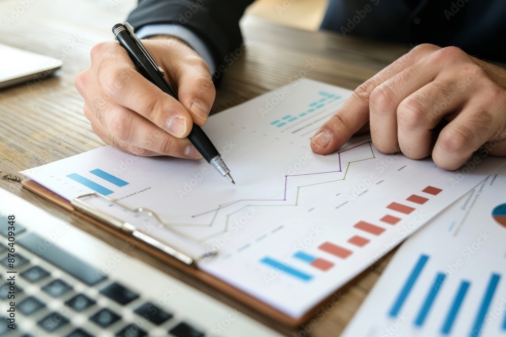 planning analysis business financial data, Closed up accounting calculator with financial investment planning. planning analysis business financial data, Closed up accounting calculator with financial investment planning.