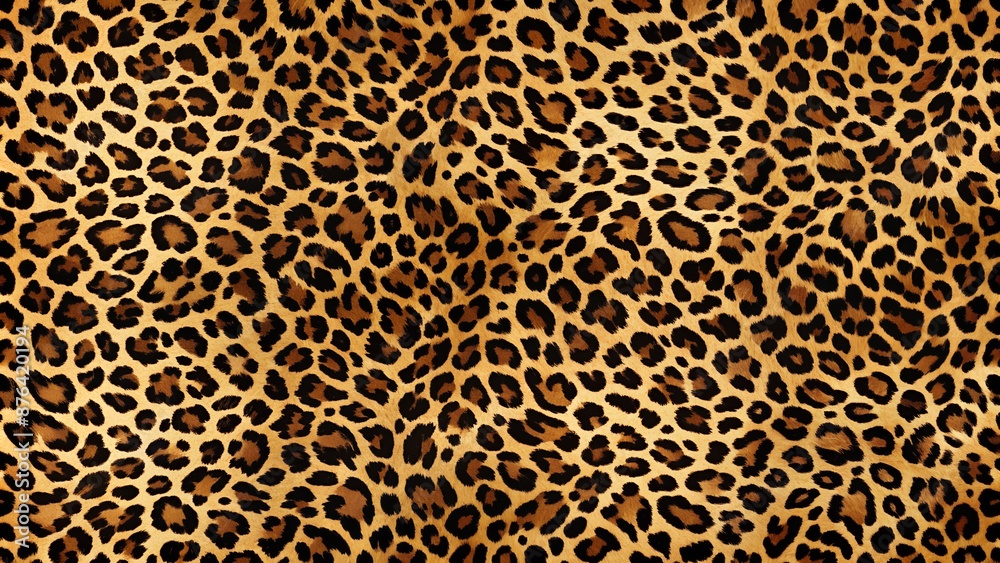 Vibrant Leopard Print Pattern: Perfect for Fashion and Textile Design Vibrant Leopard Print Pattern: Perfect for Fashion and Textile Design