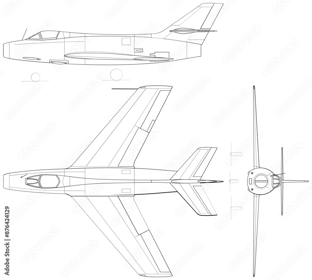 Fighter Jet, plane, Aircraft, 3 side view, blueprints, svg cut file, cnc cut file, engraving file, CNC router file, laser cutting, Cricut File, isolated, Engraving model Fighter Jet, plane, Aircraft, 3 side view, blueprints, svg cut file, cnc cut file, engraving file, CNC router file, laser cutting, Cricut File, isolated, Engraving model