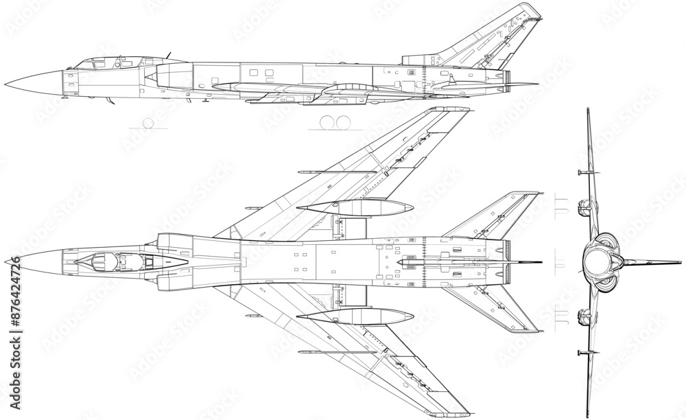Fighter jet planes 3 view, blueprints, svg cut file, cnc cut file, engraving file, CNC router file, laser cutting, Cricut File, isolated, Engraving model