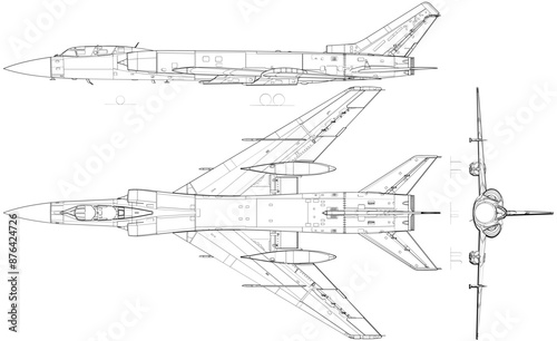 Fighter jet planes 3 view, blueprints, svg cut file, cnc cut file, engraving file, CNC router file, laser cutting, Cricut File, isolated, Engraving model