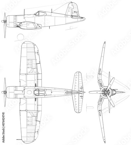 Fighter jet planes 3 view, blueprints, svg cut file, cnc cut file, engraving file, CNC router file, laser cutting, Cricut File, isolated, Engraving model