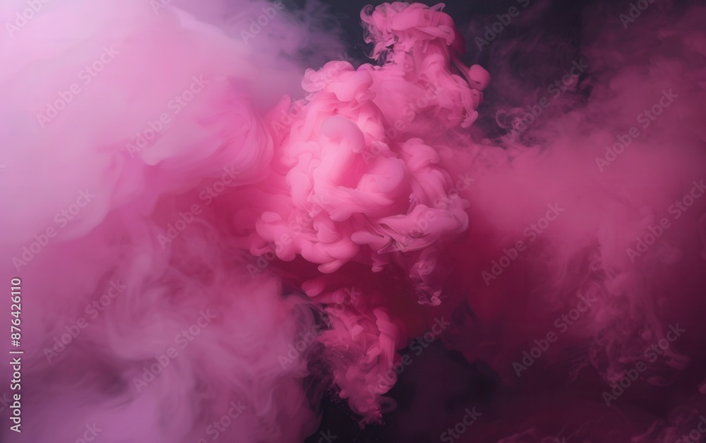 Fototapeta premium pink smoke background