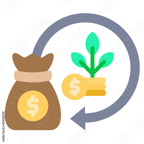 Return On Investment Icon